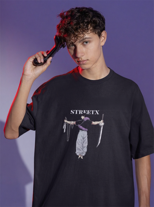 “BEHIND | Limited Edition Luxury Oversized Tee – Own the Silence”