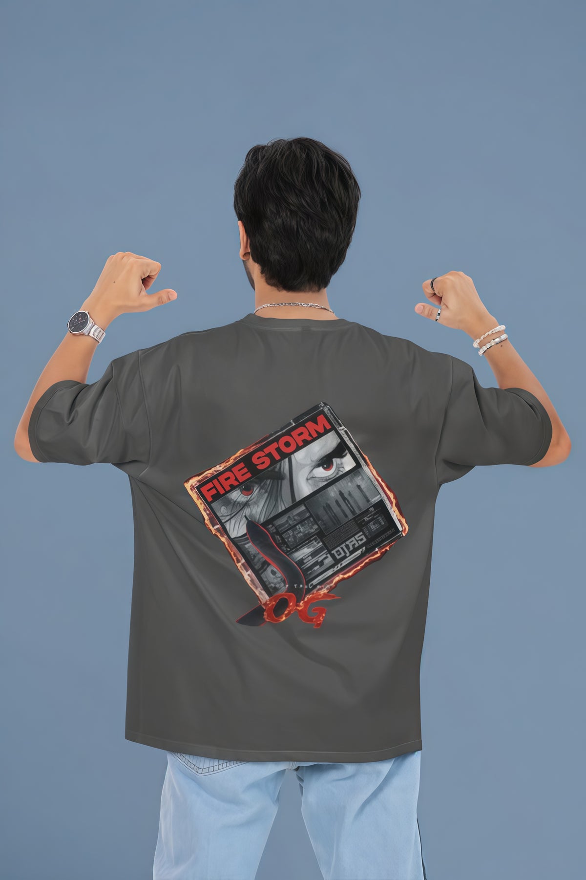 OG Fire Storme Oversized Streetwear T-Shirt – High-Quality Premium Fit