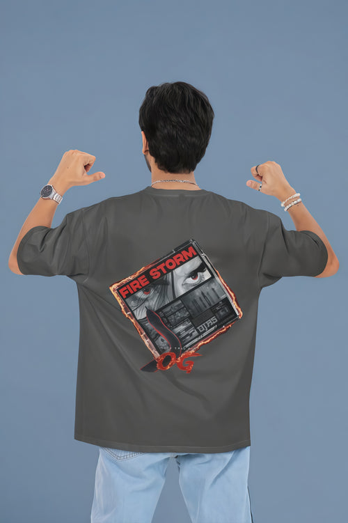 OG Fire Storme Oversized Streetwear T-Shirt – High-Quality Premium Fit